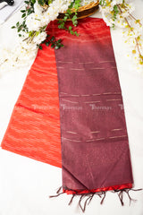 Semi Tussar Silk Saree (10004)