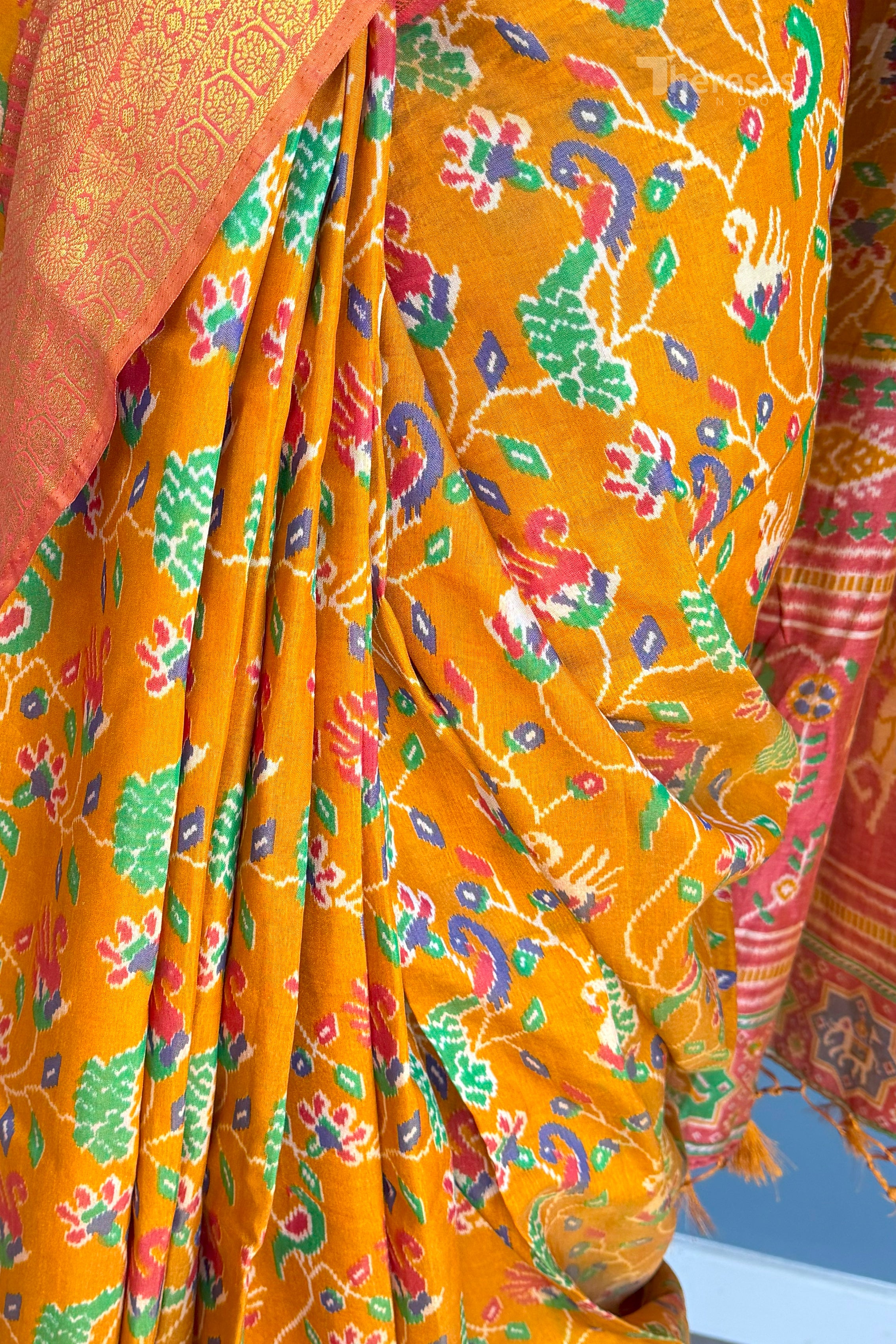 Saree with Stitched Blouse (SAR-525)