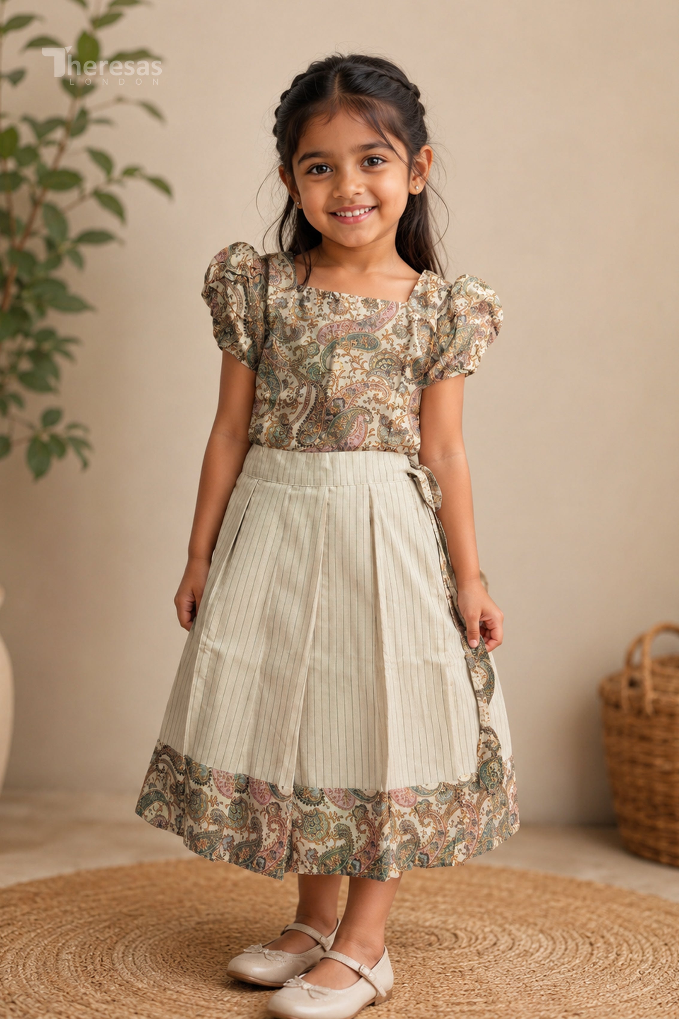 Crop Top & Skirt (PPB-076)