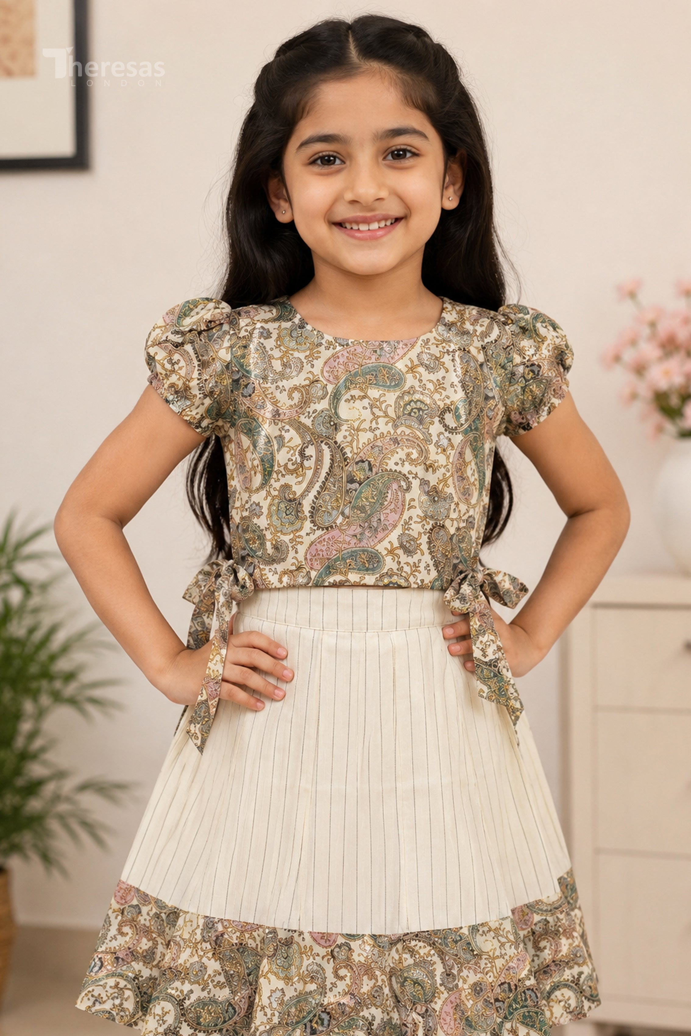 Crop Top & Skirt (PPB-076)
