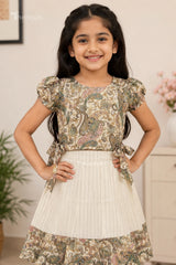 Crop Top & Skirt (PPB-076)