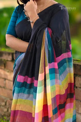 Linen Cotton Saree (SAR-342)