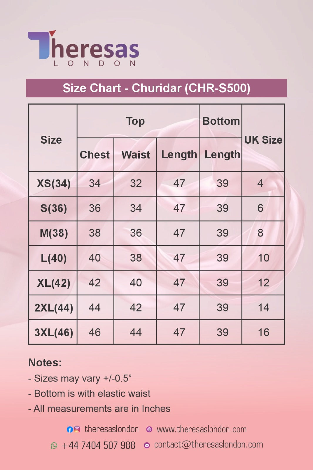 Churidar Set (CHR-S500)