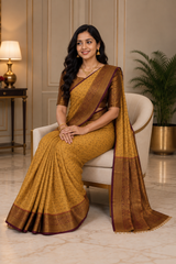 Saree with Stitched Blouse (SAR-561)