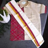 Kids Shirt Mundu Combo (KSM-022)