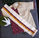 Kids Shirt Mundu Combo (KSM-024)