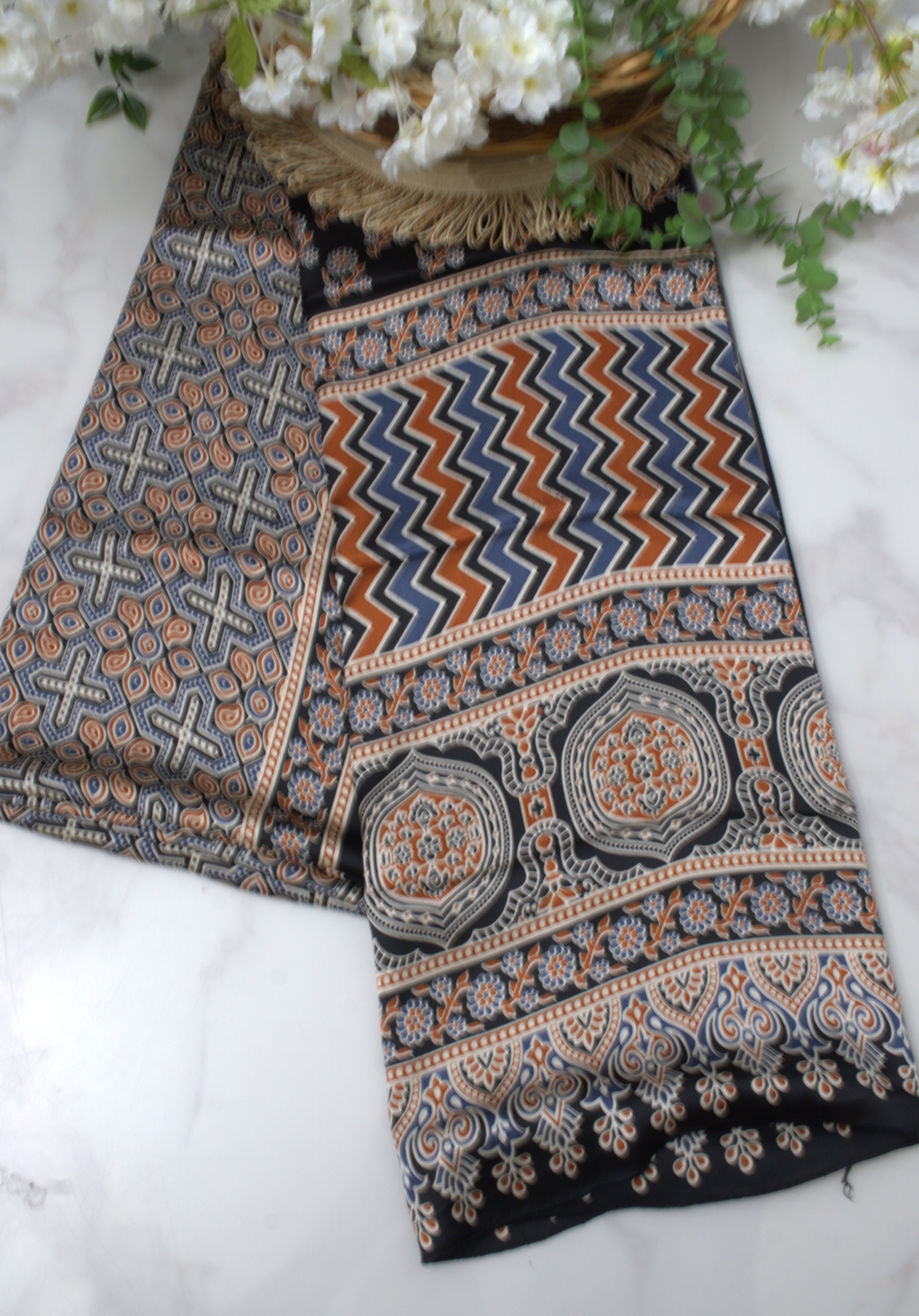Semi Modal Silk Saree (10031)