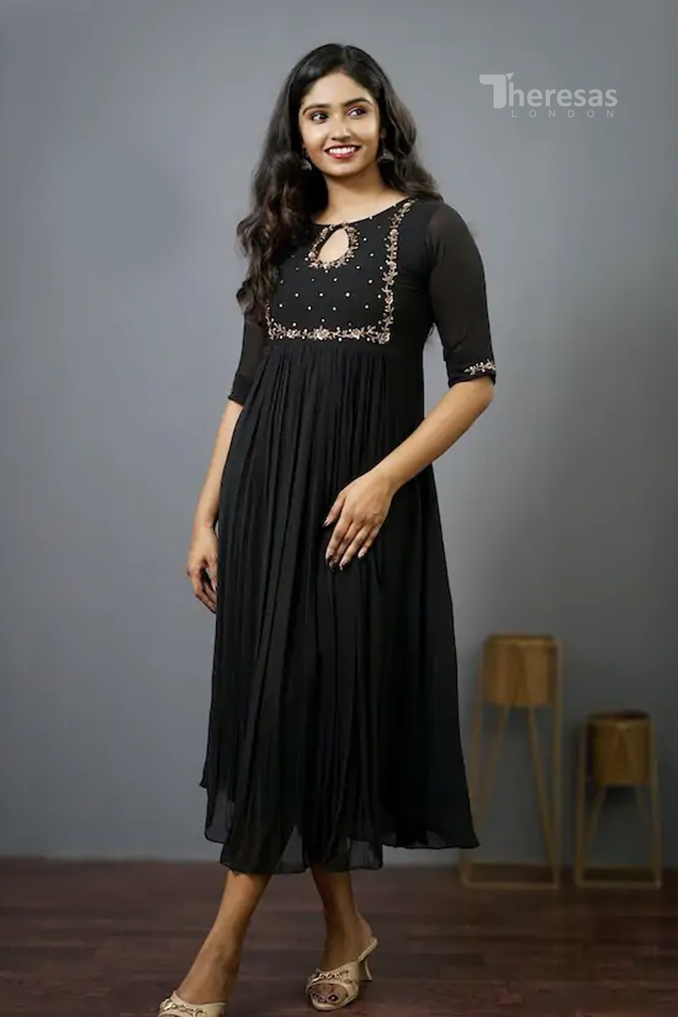Party Wear Kurthi (KRT-418)