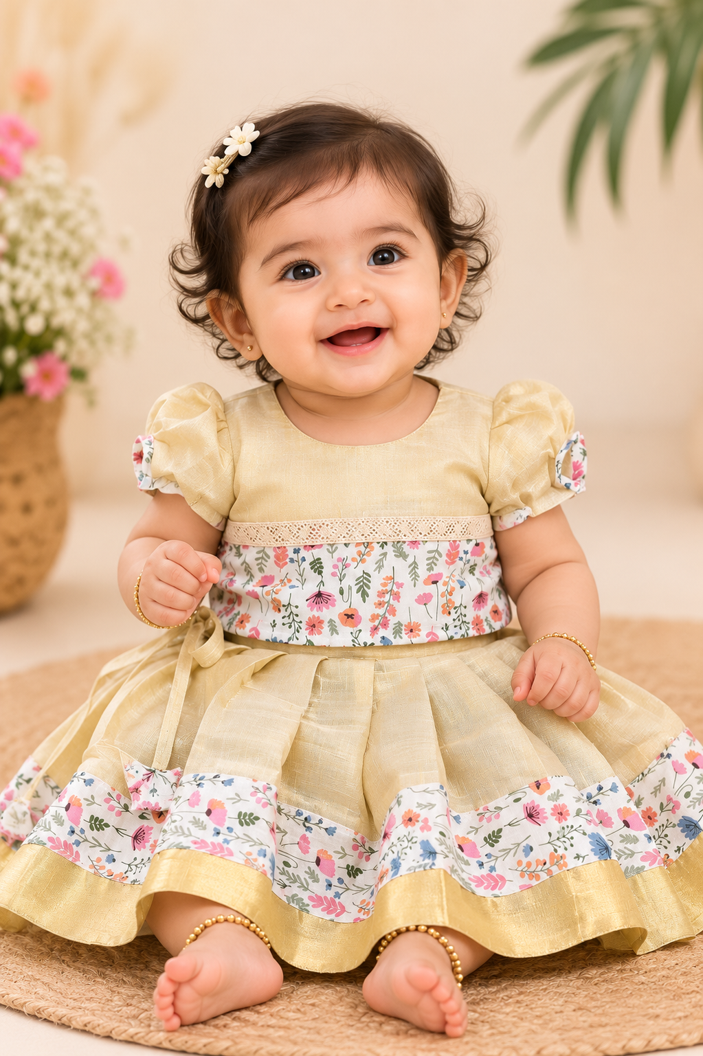 Kid’s Pattu pavada (PPB-100)