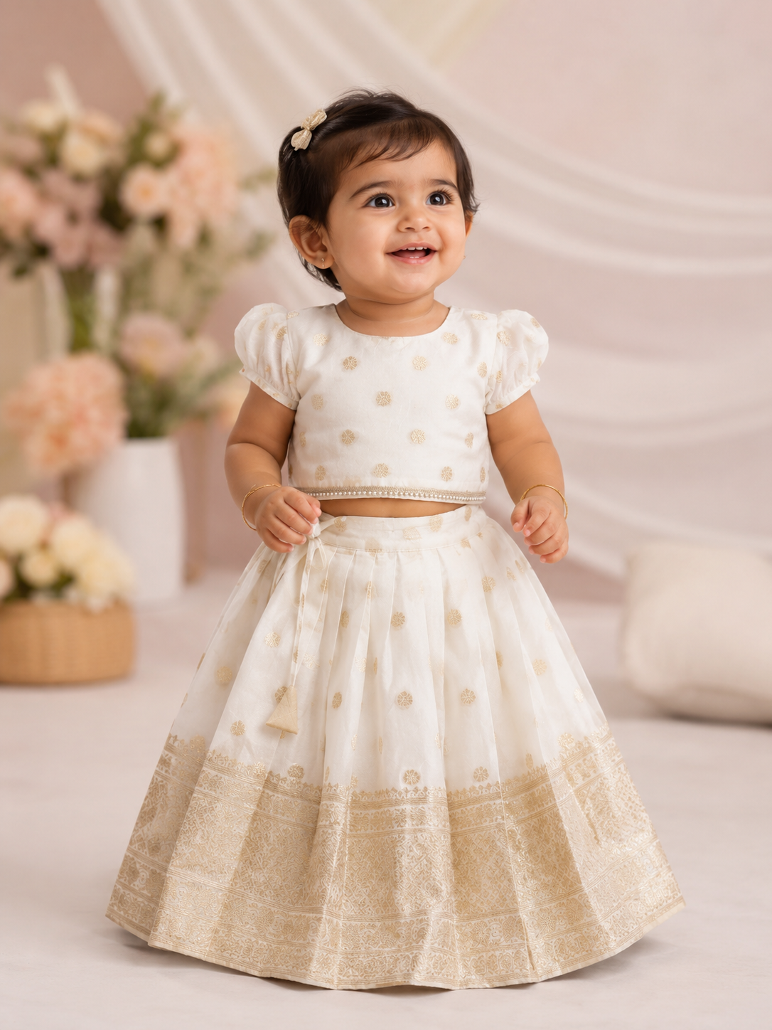 Kid’s Pattu pavada (PPB-099)