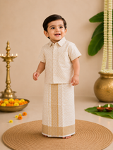 Kids Shirt Mundu Combo (KSM-048)