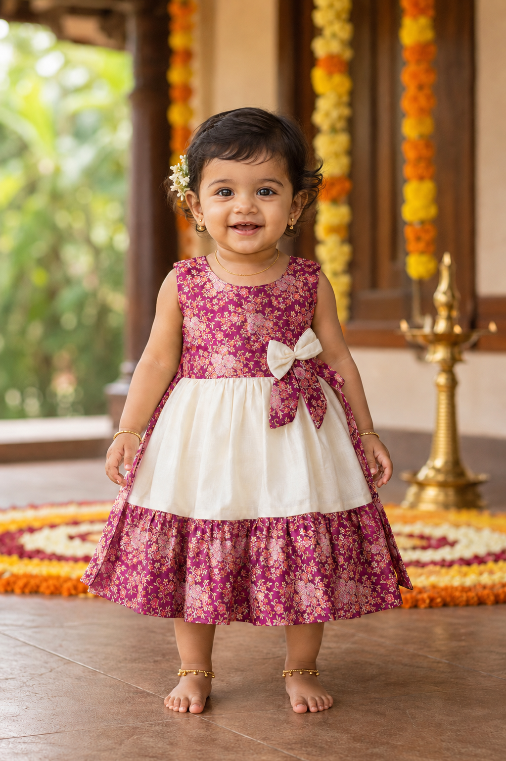 Kids Frock  (KFK-108)
