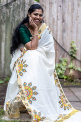Set Saree with Stitched Blouse (SAR-259)