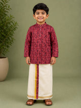 Kids Shirt Mundu Combo (KSM-049)