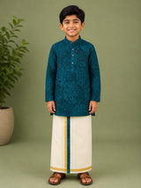 Kids Shirt Mundu Combo (KSM-049)
