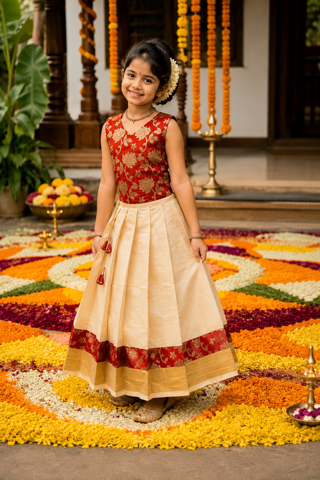 Kid’s Pattu pavada (PPB-110)