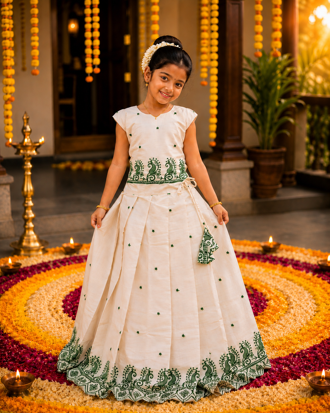 Kid’s Pattu pavada (PPB-112)