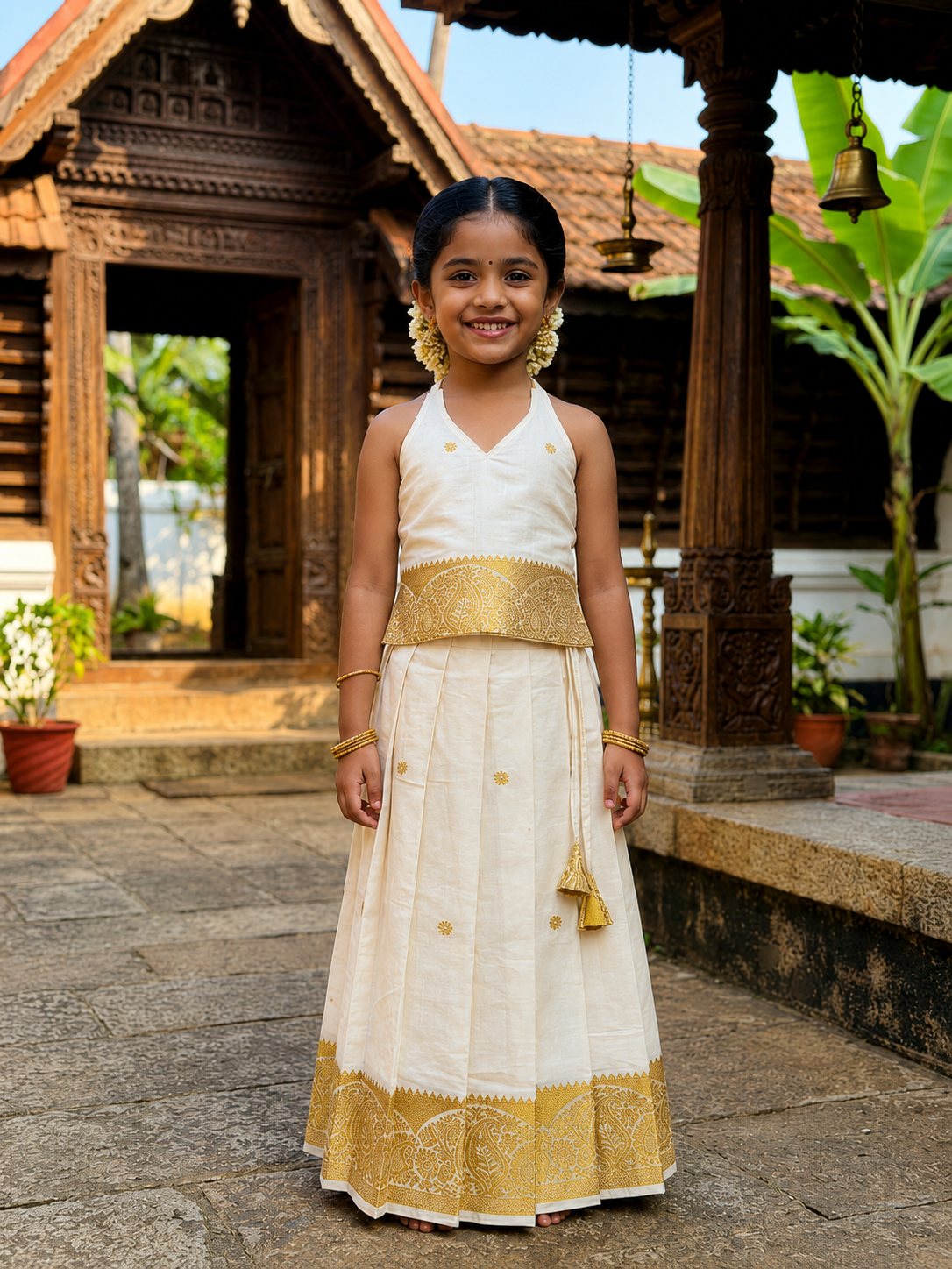 Kid’s Pattu pavada (PPB-113)