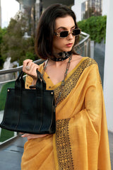 Linen Tissue Silk Saree