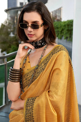 Linen Tissue Silk Saree