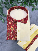 Kids Shirt Mundu Combo (KSM-015)