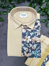 Kids Shirt Mundu Combo (KSM-018)