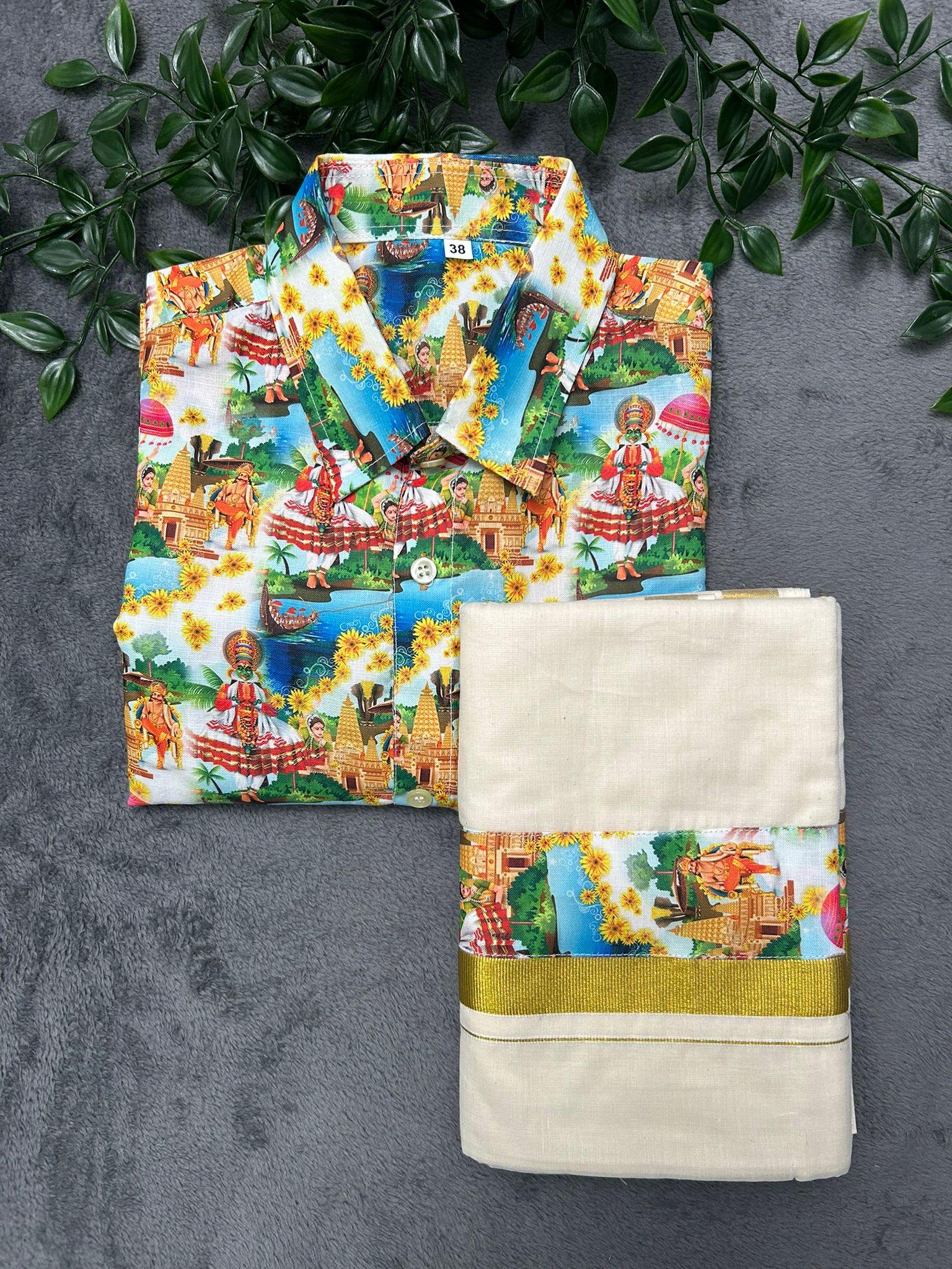 Shirt Mundu Combo (SMC-015)