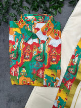 Shirt Mundu Combo (SMC-018)