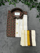 Kids Shirt Mundu Combo (KSM-025)