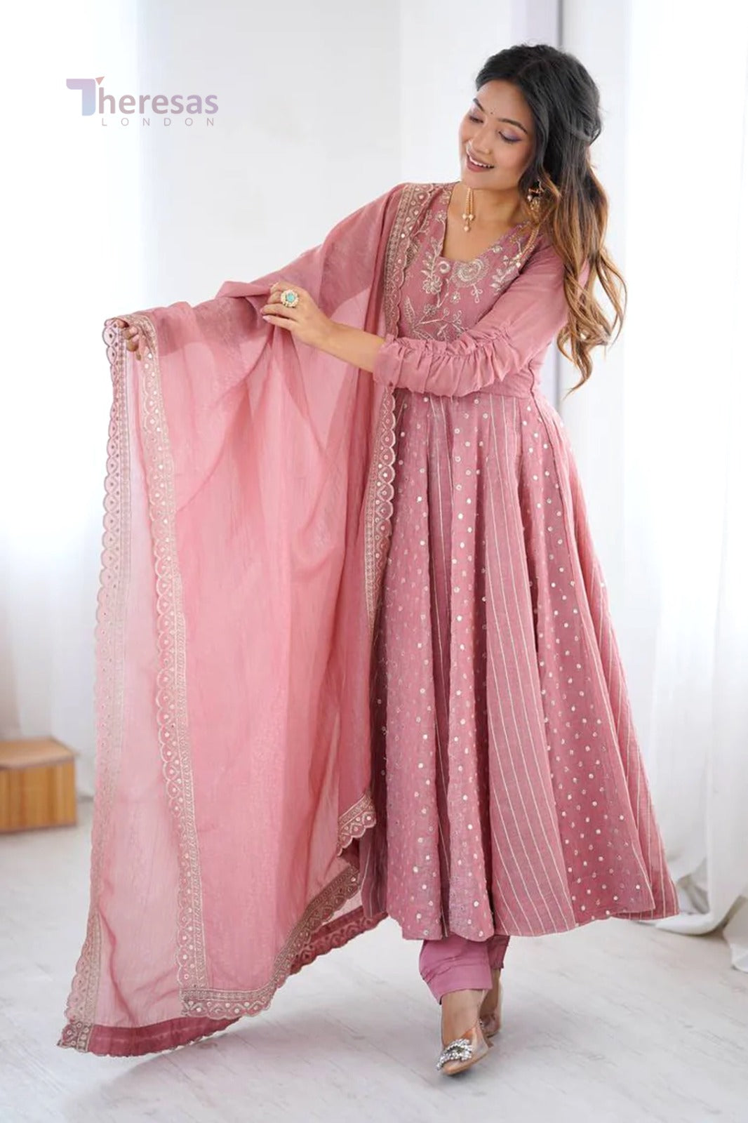 Anarkali Churidar Set(CHR-100)