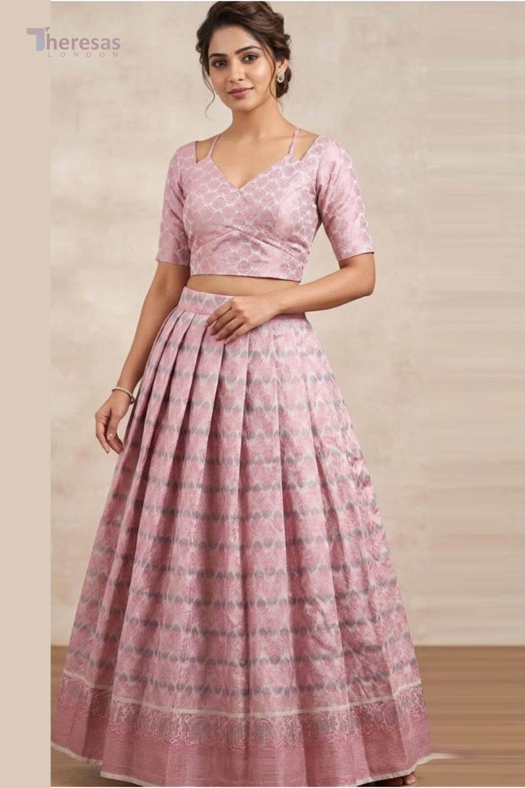 Crop Top & Skirt (PPB-094)