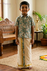 Kids Shirt Mundu Combo (KSM-032)