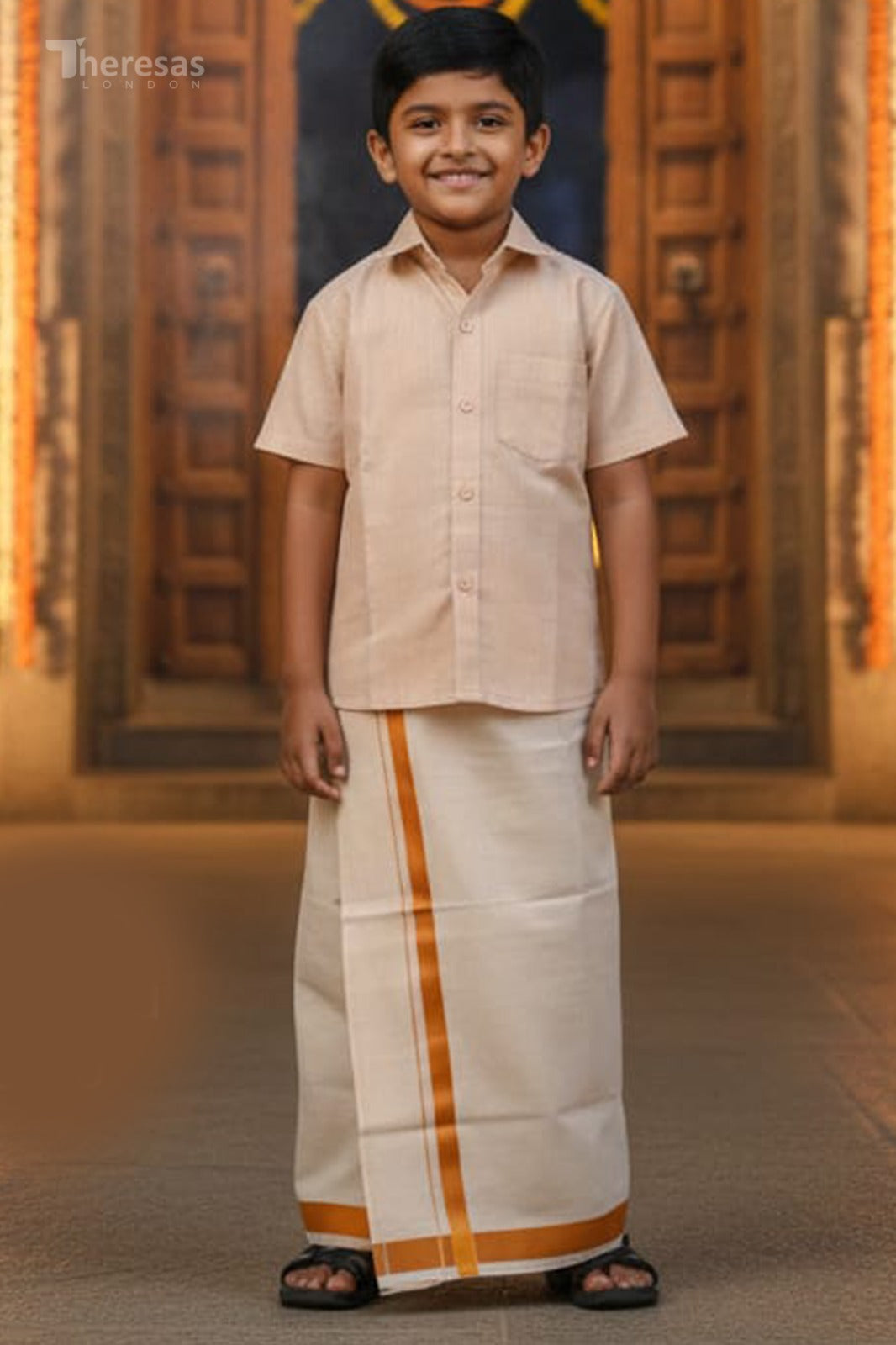 Kids Shirt Mundu Combo (KSM-037)
