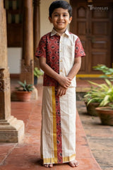 Kids Shirt Mundu Combo (KSM-041)