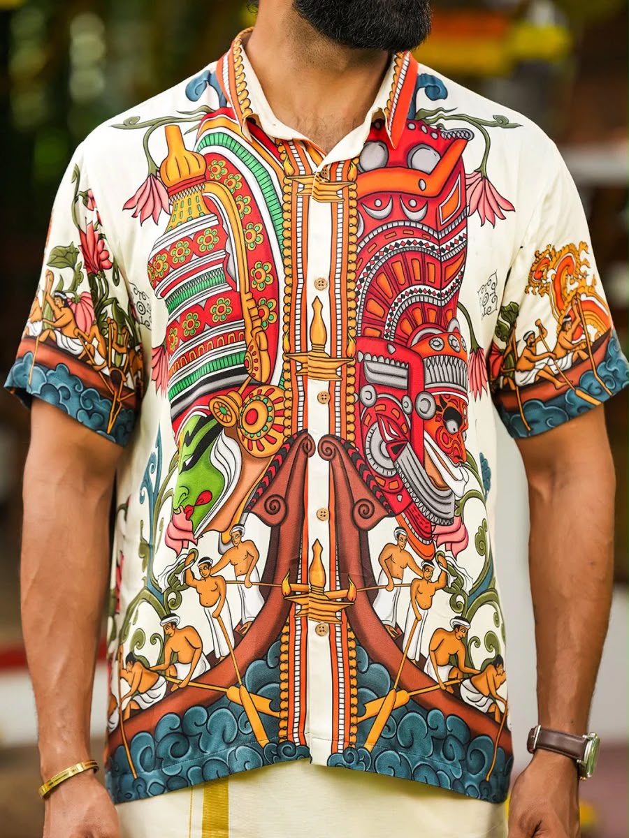 Mural Panel Shirt