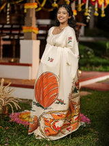 Pookkalam Saree