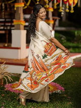 Pookkalam Saree