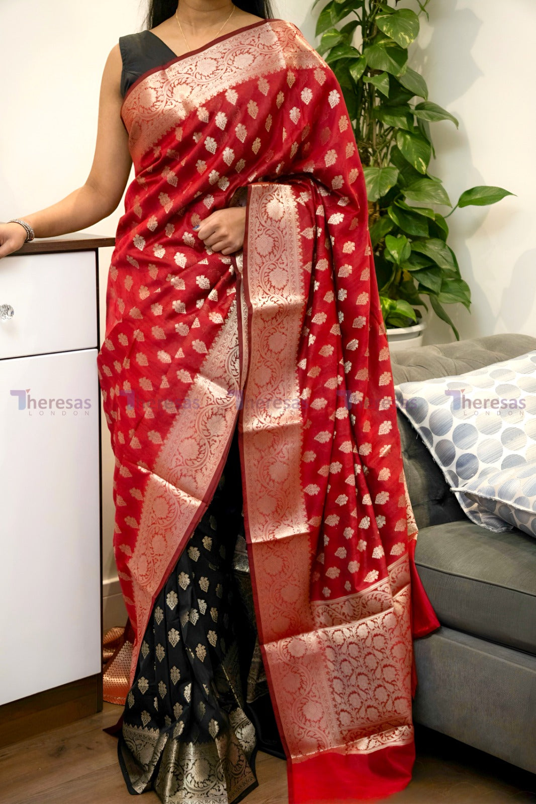 Semi Banarasi Saree