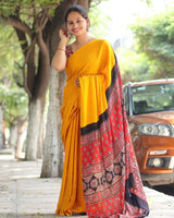 Ajrakh Saree (SAR-229)