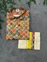 Kids Shirt Mundu Combo (KSM-026)