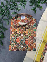 Kids Shirt Mundu Combo (KSM-026)