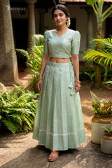 Crop Top & Skirt (PPB-089)