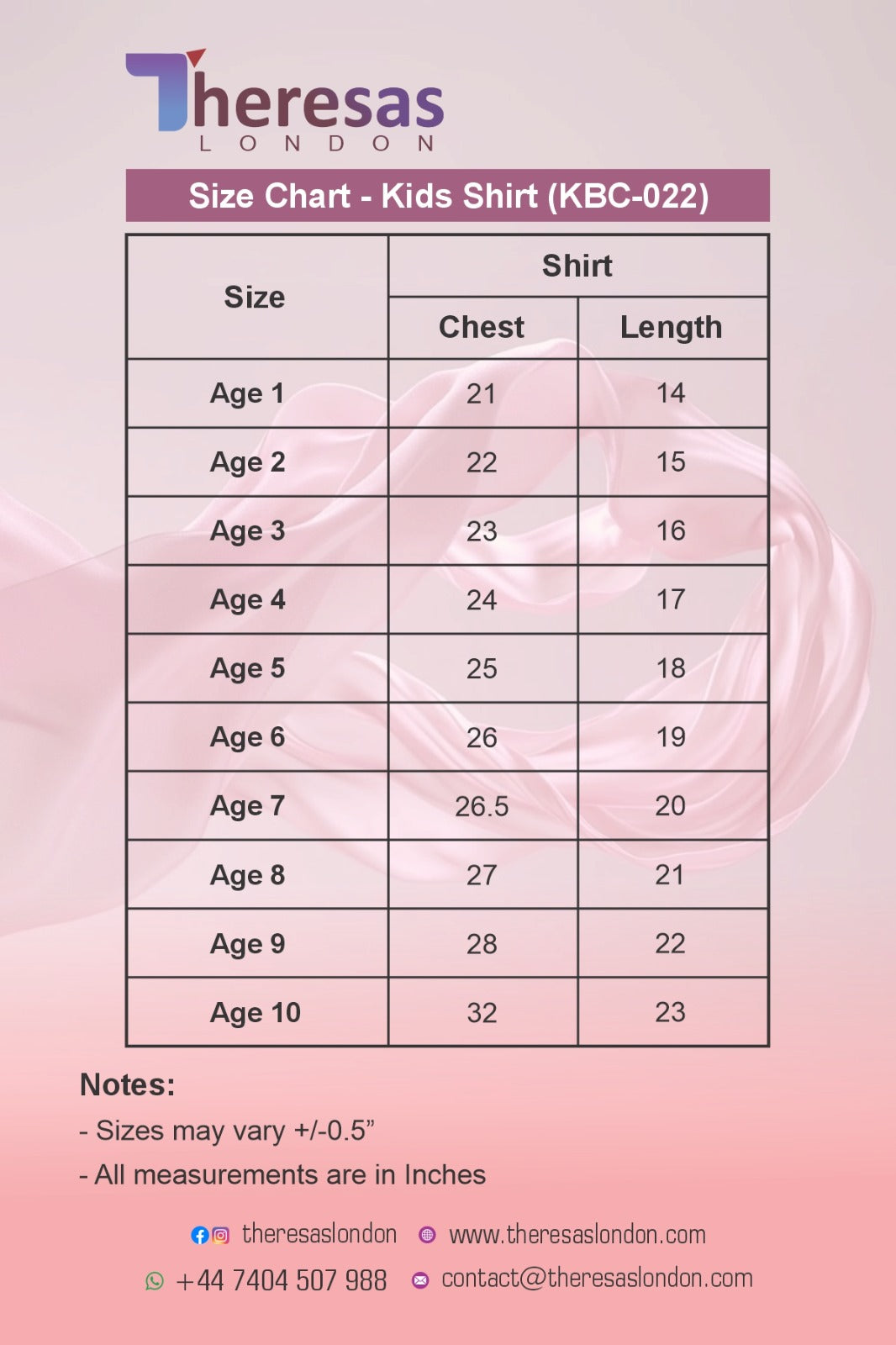 Kids Shirt (KBC-022)
