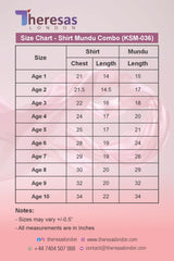 Kids Shirt Mundu Combo (KSM-036)