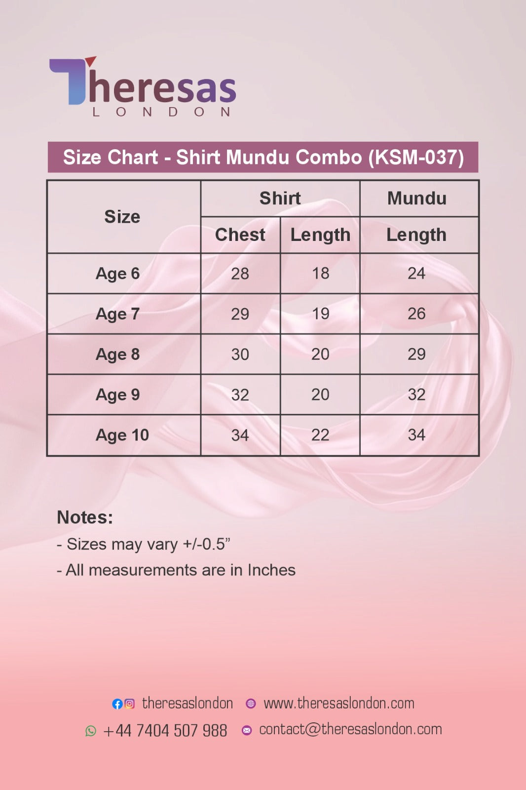 Kids Shirt Mundu Combo (KSM-037)