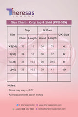 Crop Top & Skirt (PPB-089)